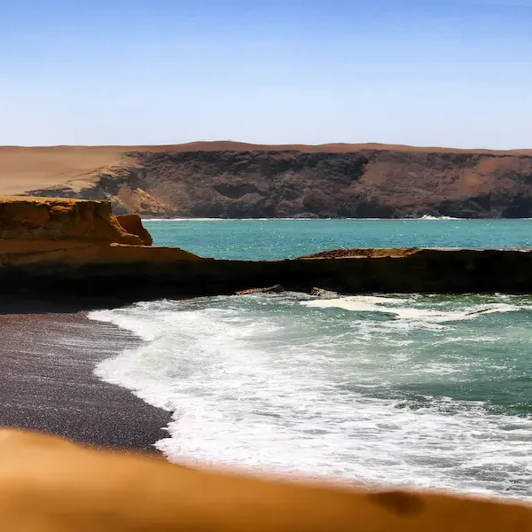Playa roja